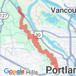 Hell March route map