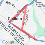 5k practice  route map