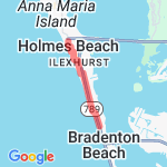 Skinny and back  route map