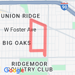 Higgins-Normandy route map