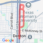 Sycamore Street route map