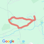 4 Mile *Easy* Run route map
