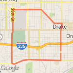 7 mile run route map