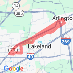 WTFS Bike Ride route map