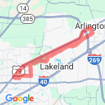 WTFS Bike Ride route map