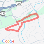 Home Cycle route map