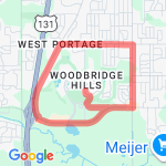 Six mile loop route map