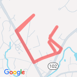 Soccer Field route map