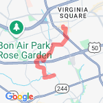 longish ballston trail route map