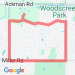 Swanson & around route map