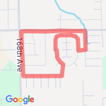 robbiins 2 mi route map