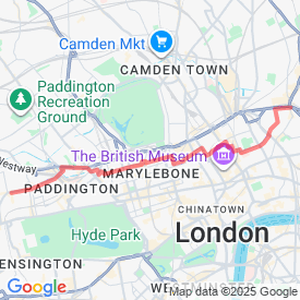 Notting Hill-Angel - 5.00 Km route in London
