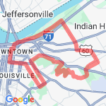 20 to cherokee/ do bridge and end at seneca  route map