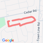 Dog Walk  Long way route map