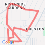 Evening out route map