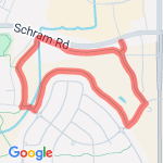 Shadow Lake loop route map