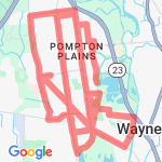 Virtual Half route map