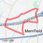 Short Loop to Cedar Lane route map