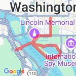 farragut to arlington cemetary route map