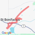 bike and run route map