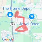 Beaver Pond route map