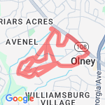 Alex House route map