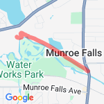 Bike Path Short route map