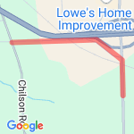 beck/chilson route map