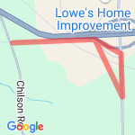 beck/chilson route map