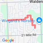 2.50 mile run route map