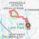 Lake Lynn  route map