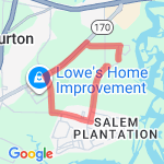 Monday Workout route map