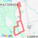 4.5KM Training route map