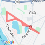 Home to Bowditch route map