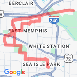 House to Greenline route map