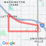 5 miler route map