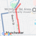 Out & Back route map