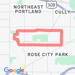easy 4miles flat and downhill route map