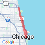 Lake shore drive route map