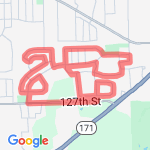 covington neighborhood route map