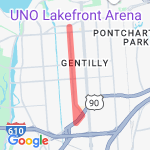 BGR Route Extended route map