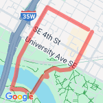 over river route map