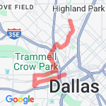 Turtle Creek INT 2 route map