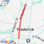 Market Street Mile route map