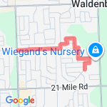 2.75 mile run route map