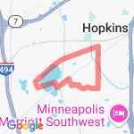 3.61 miles route map