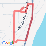 fox circle loop  route map