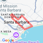 A Mile Longer route map