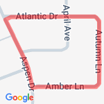 Half Mile Run Sort of. route map