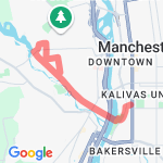 Piscataquog Trail Loop route map